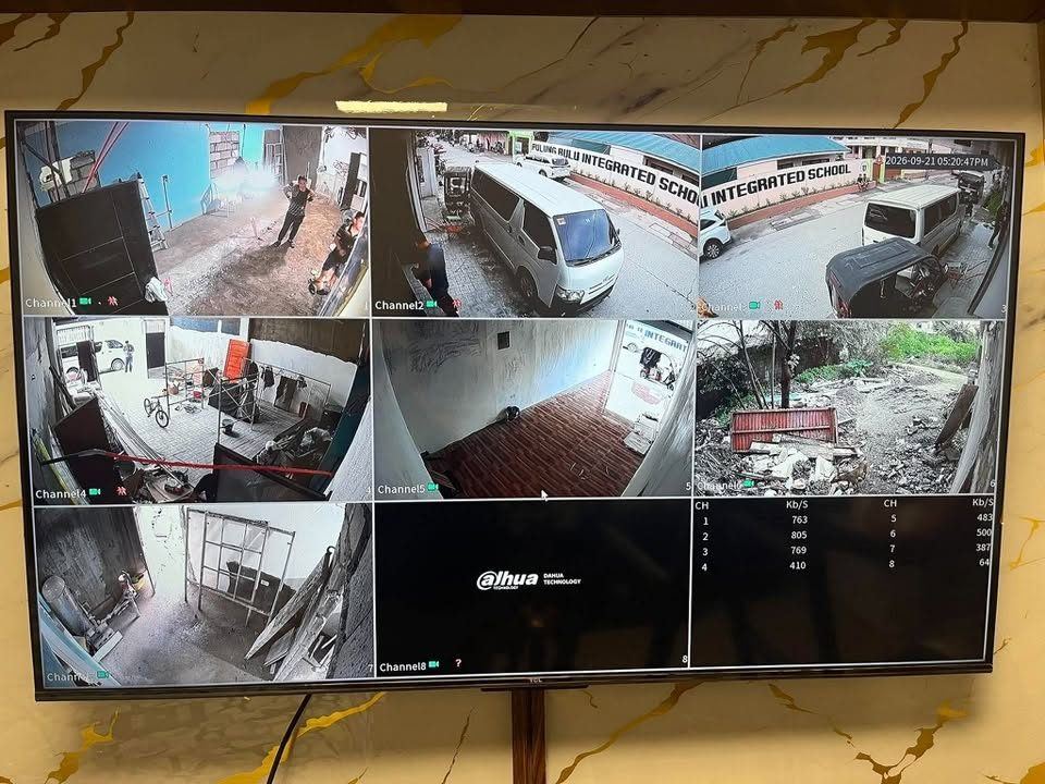 Eight-channel Dahua CCTV system installed by RITE Solutions at a school